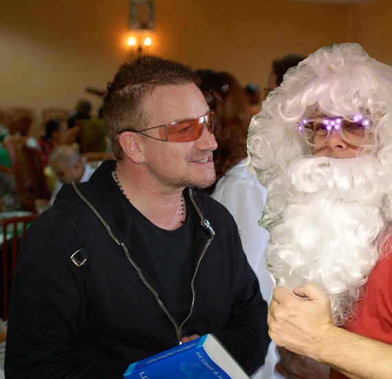 Bono and Santa
